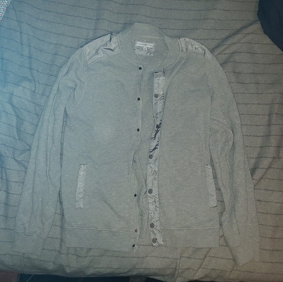 PD&C Gray Button/Zip Up - Picture 1 of 1